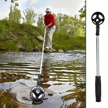 Telescopic Golf Ball Retriever in Stainless Steel