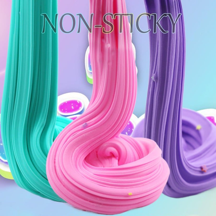 Soft, Non-Sticky Clay Slime for Effective Stress Relief
