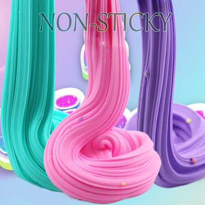 Soft, Non-Sticky Clay Slime for Effective Stress Relief