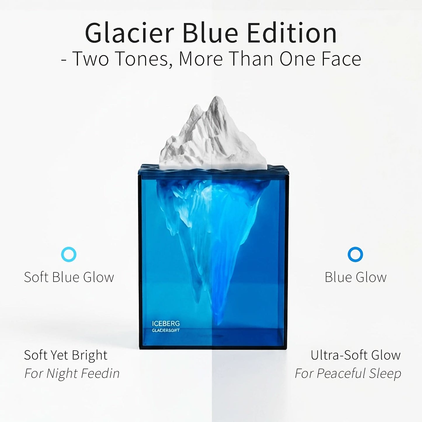 Visual Meditation Lamp for Calming Nighttime Environments