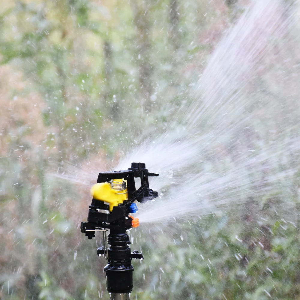 360° Garden Sprinkler with 1/2" Outer Thread | Coverage Area 5–12 m