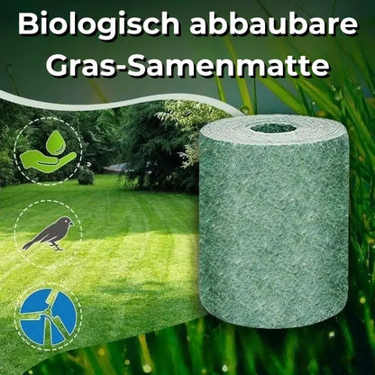 Lawn Revitalization Roll | Quick Coverage for Bald Spots & Discoloration | Permeable & Customizable | Perfect for Gardens & Lawn Edges