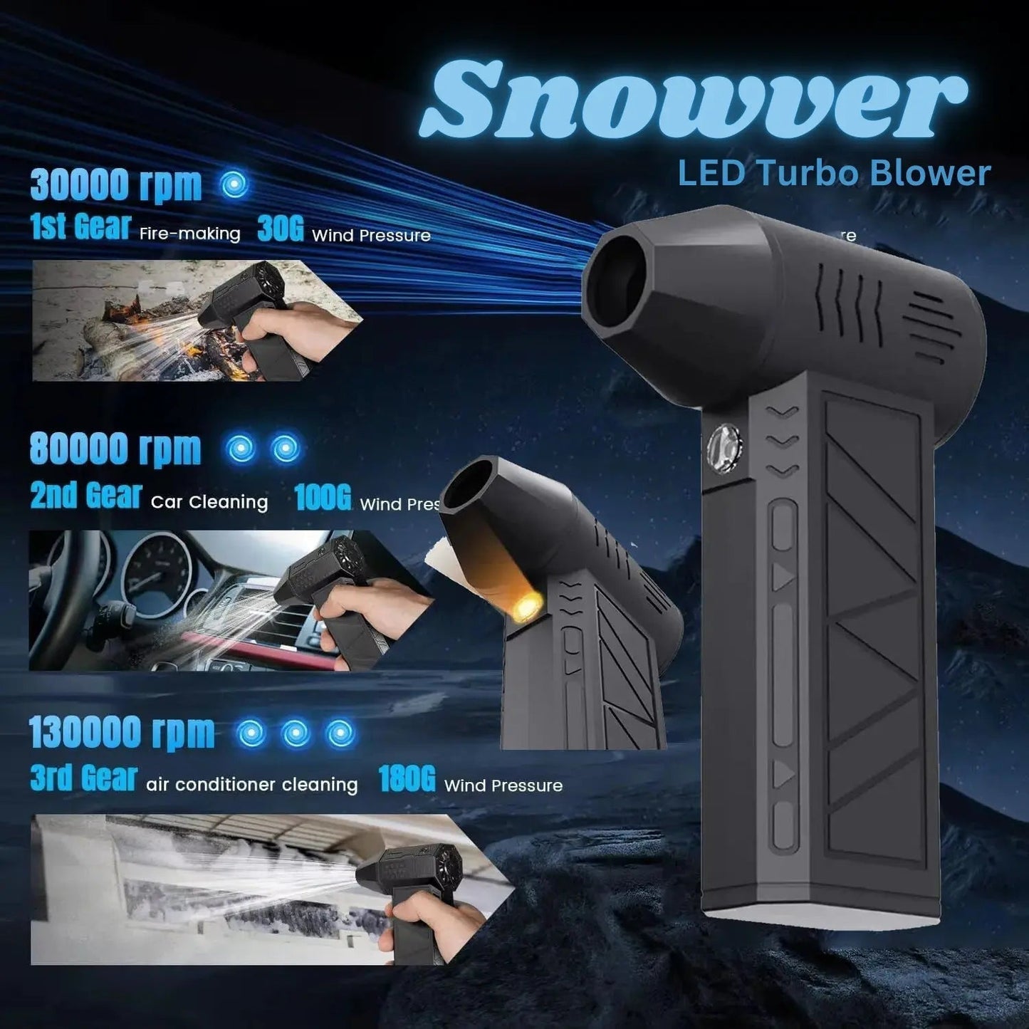 SnowEase Pro — Effortless Snow Removal for Every Winter Morning