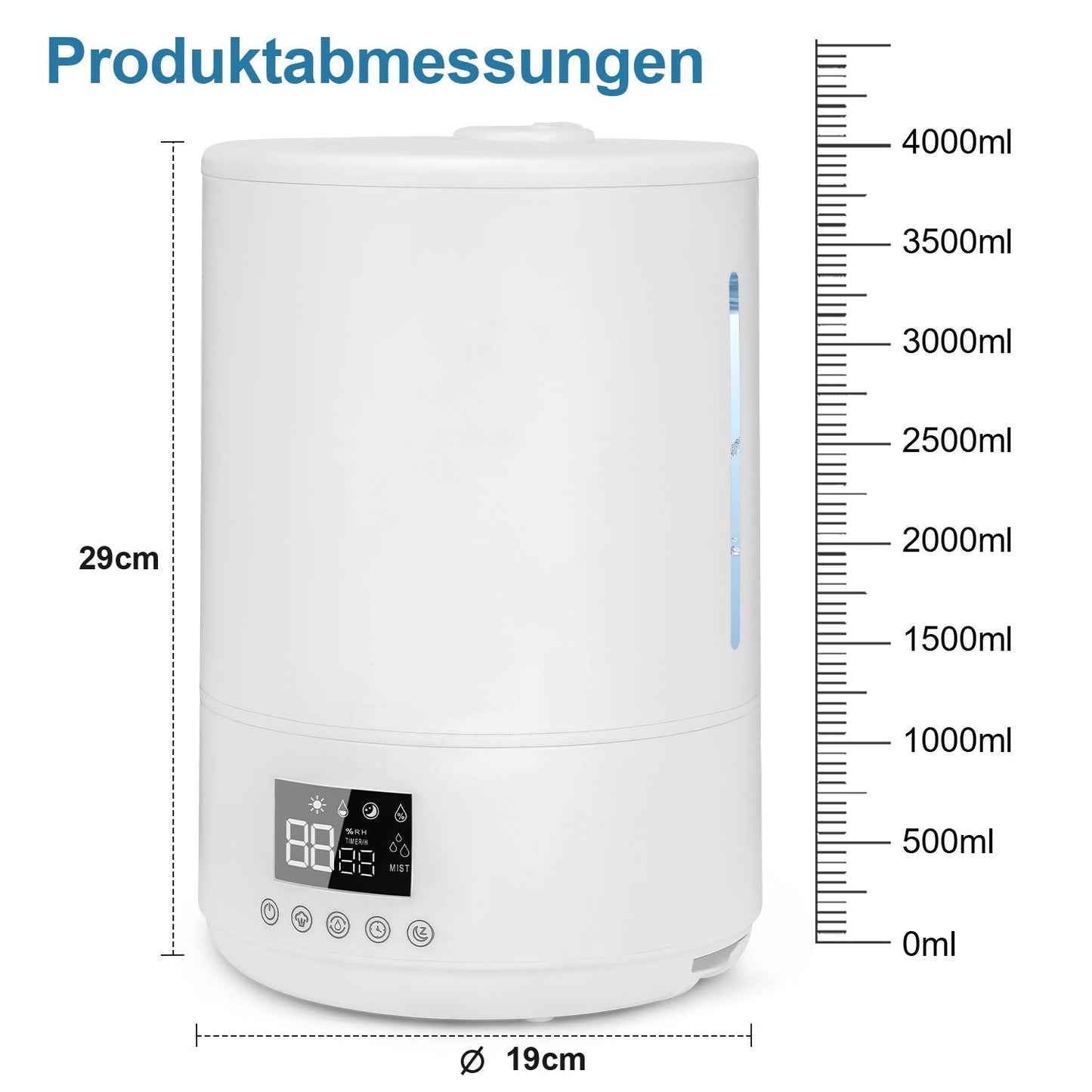 4L Remote-Controlled Humidifier for Peaceful Living