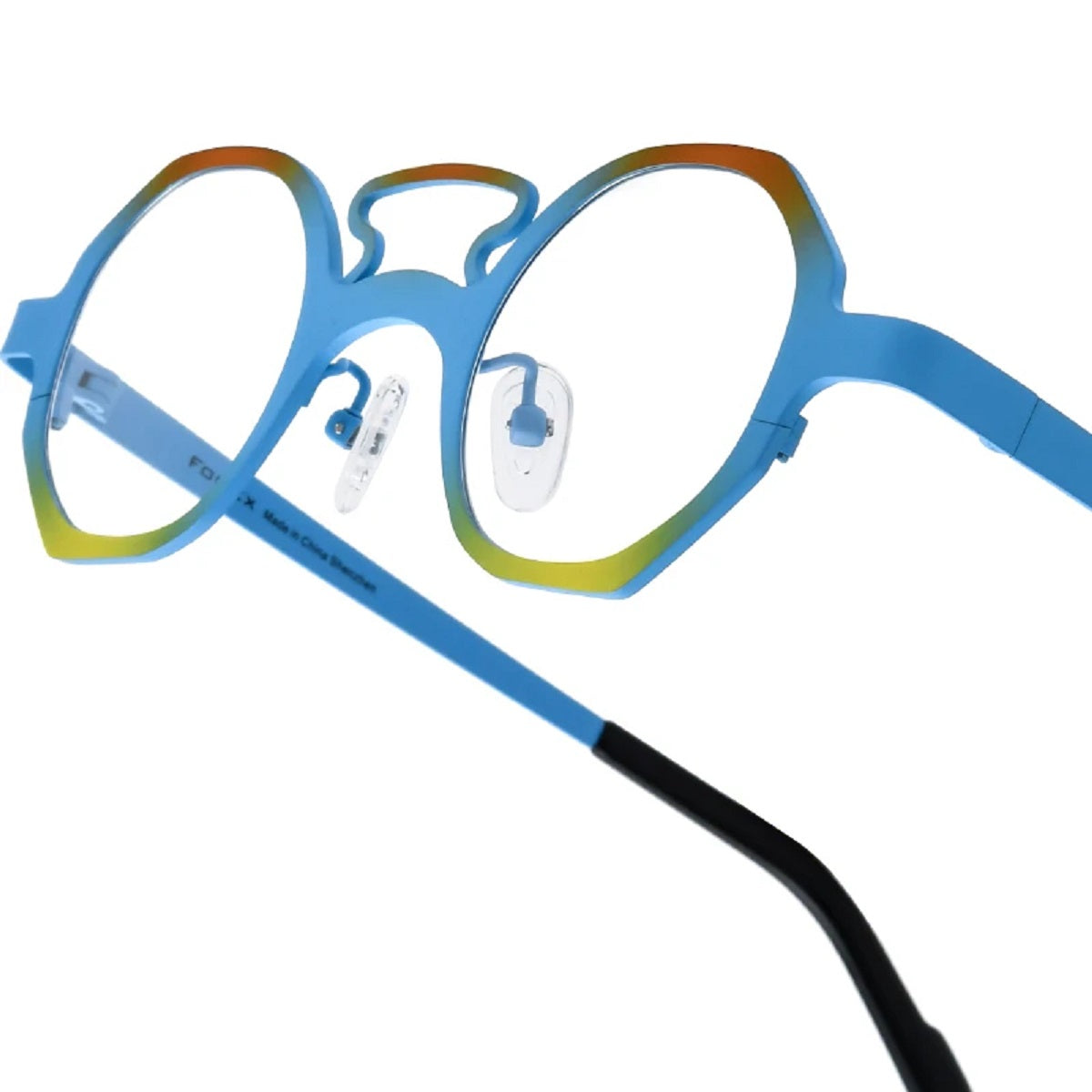 Vintage Round Frame Eyewear - Retro Style Pure Titanium Glasses