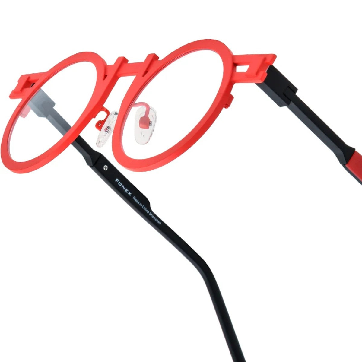 Vintage Round Frame Eyewear - Retro Style Pure Titanium Glasses