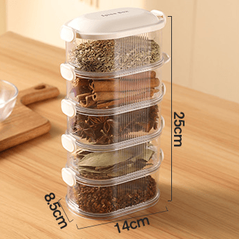 3-Tier Spice Storage Box - 2 Buy Get 1 Free Offer
