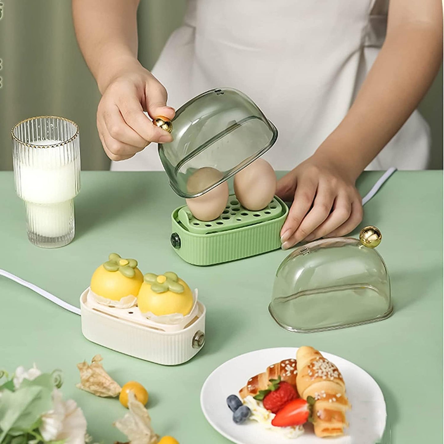 Egg Cooker for Perfectly Cooked Eggs Every Time