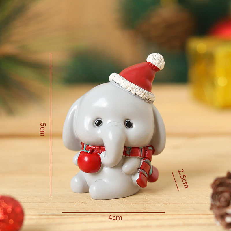 Handcrafted Holiday Animal Ornaments for Festive Decor