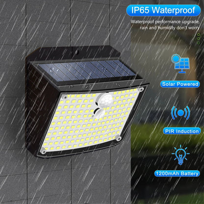 Solar LED Outdoor Light | 468/208/138 LEDs | Waterproof IP65 with 3 Modes