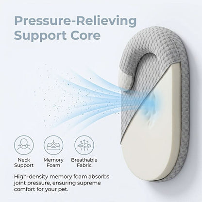 Round Pet Bed for Cooling Comfort
