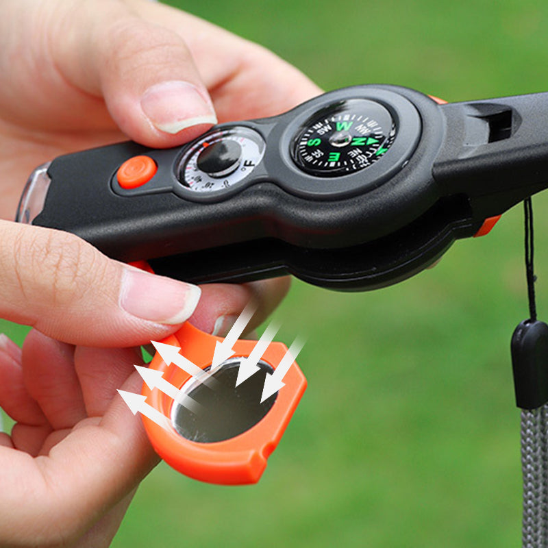 Buy One Get One Free | 7-in-1 Survival Tool for Outdoor Safety