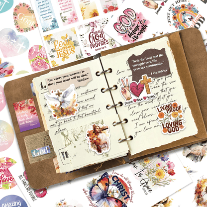 Inspirational Bible Sticker Set