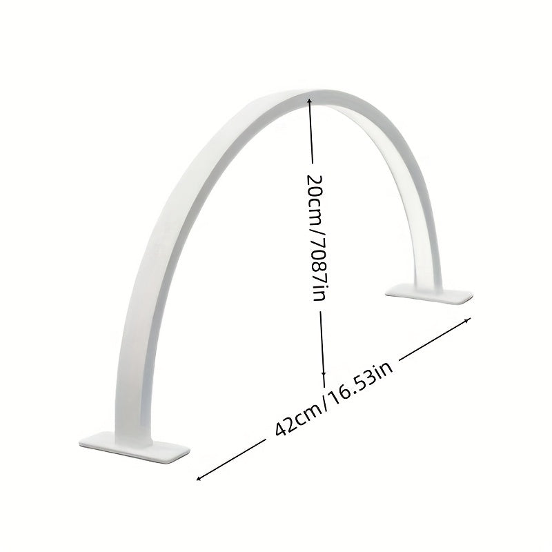 Modern USB Dimmable Desk Lamp in Crescent Moon Design for Office