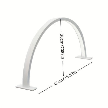 Modern USB Dimmable Desk Lamp in Crescent Moon Design for Office