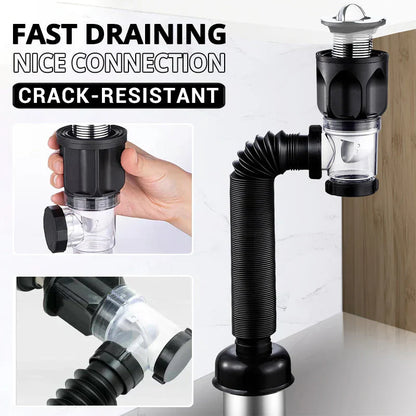 Buy One Get One Free | Odor and Clog Resistant Drain Pipes for Sinks