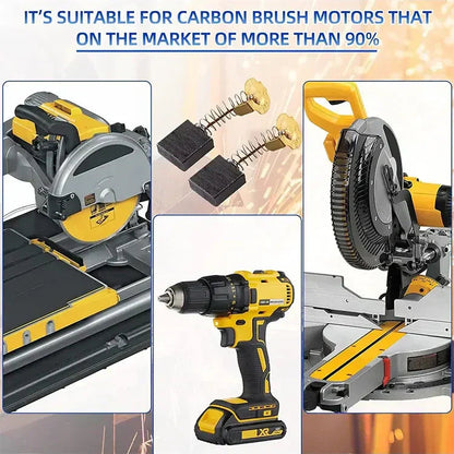 Restoring Tools Quietly and Durably with Carbon Brushes