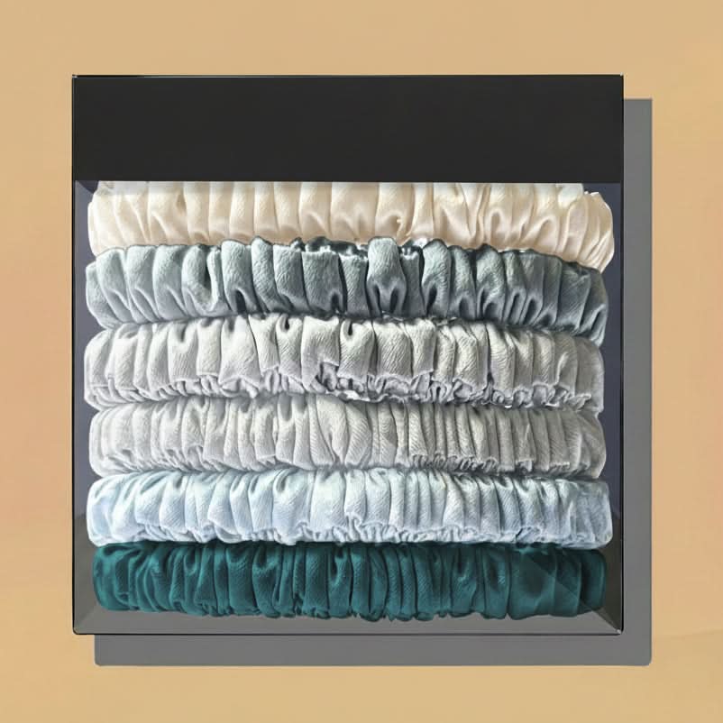6-Pack Simple Hair Bands for Daily Use and Styling