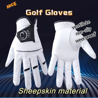 Left Handed Golf Glove for Enhanced Grip and Comfort