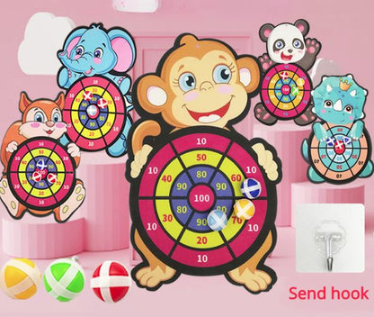 Family Fun with Animal Dart Game StickShot