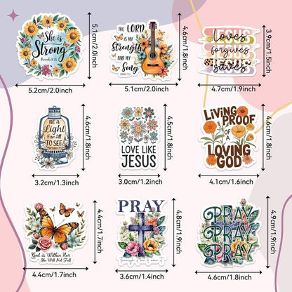 InspireFaith – Uplifting Bible Sticker Collection
