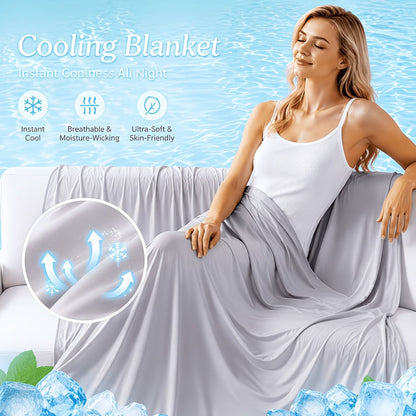 Lightweight Breathable Blanket for Comfortable Sleep and Relaxation