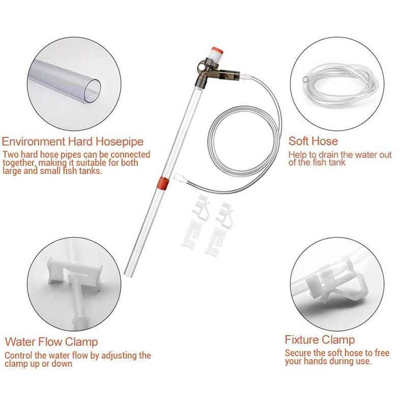 Gravel Cleaning Kit for Aquarium Water Changes
