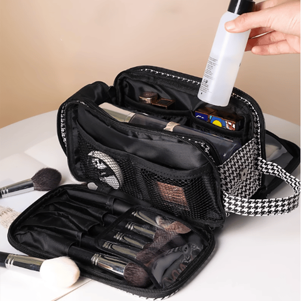 Travel Cosmetic Bag with Large Capacity