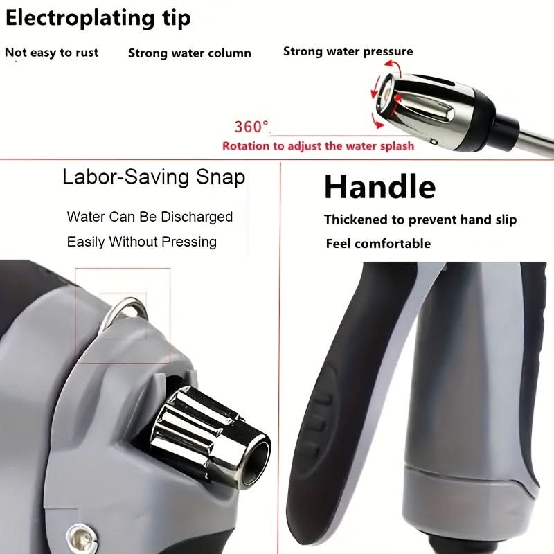 Outdoor High-Pressure Cleaning Sprayer for Efficient Washing