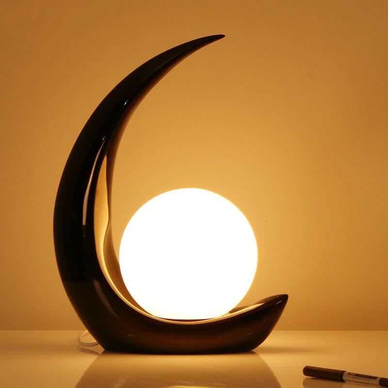 Weatherproof Adjustable Glass Table Lamps for Living Areas