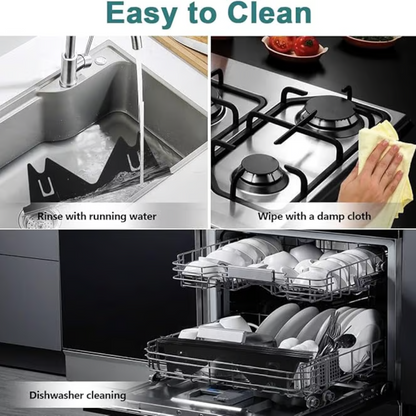 Adjustable Kitchen Gap Covers - 2-Pack | Mess-Free Cooking