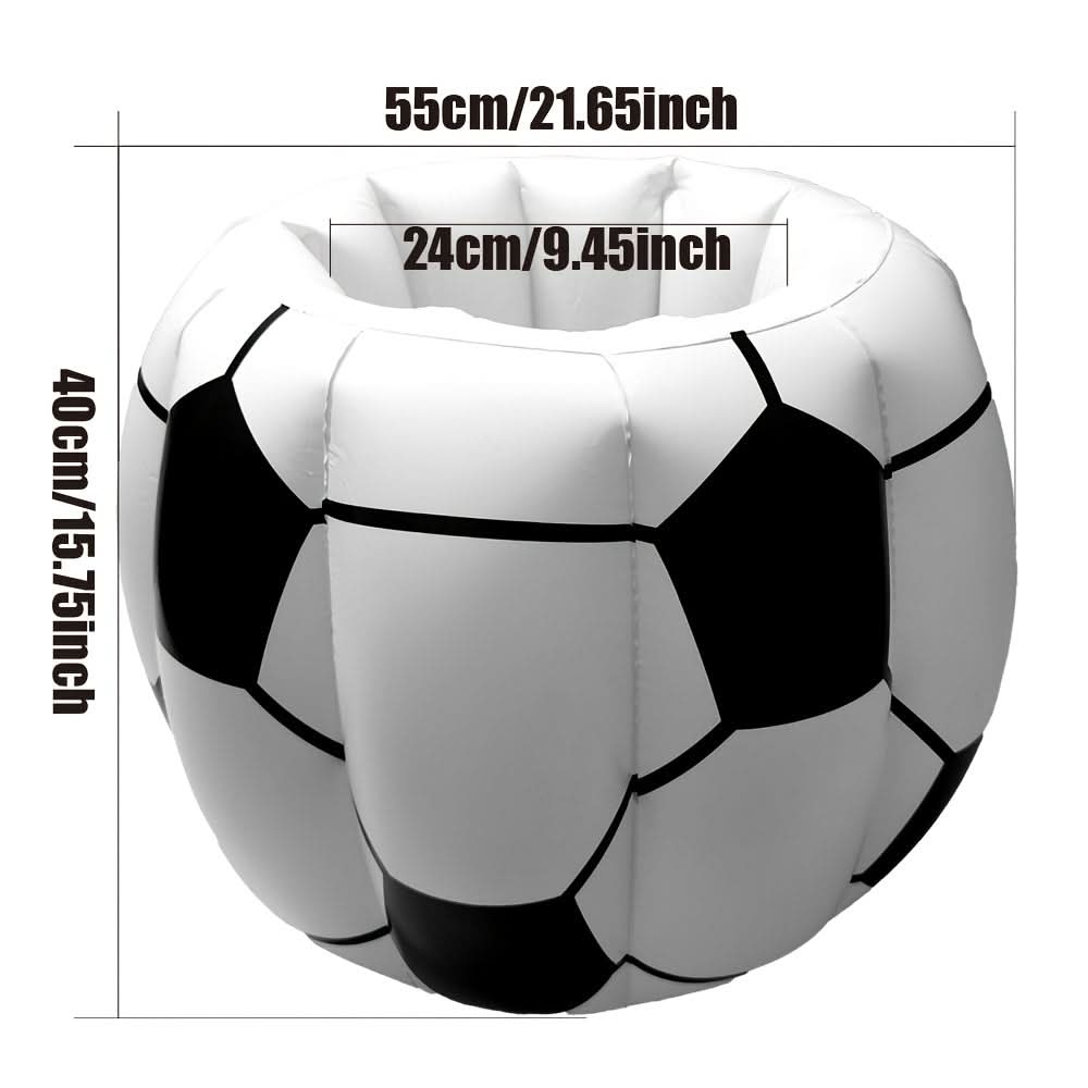 Inflatable Ice Bucket Cooler Set for Soccer Parties
