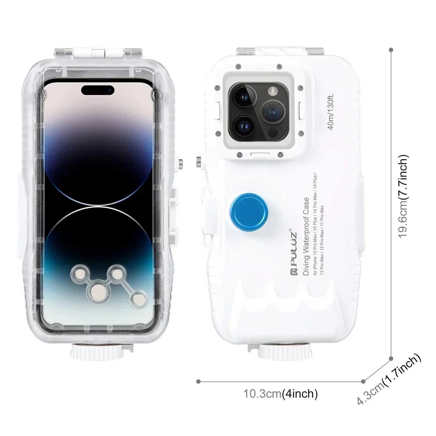 40 Meter Waterproof Sealed Case for iPhone