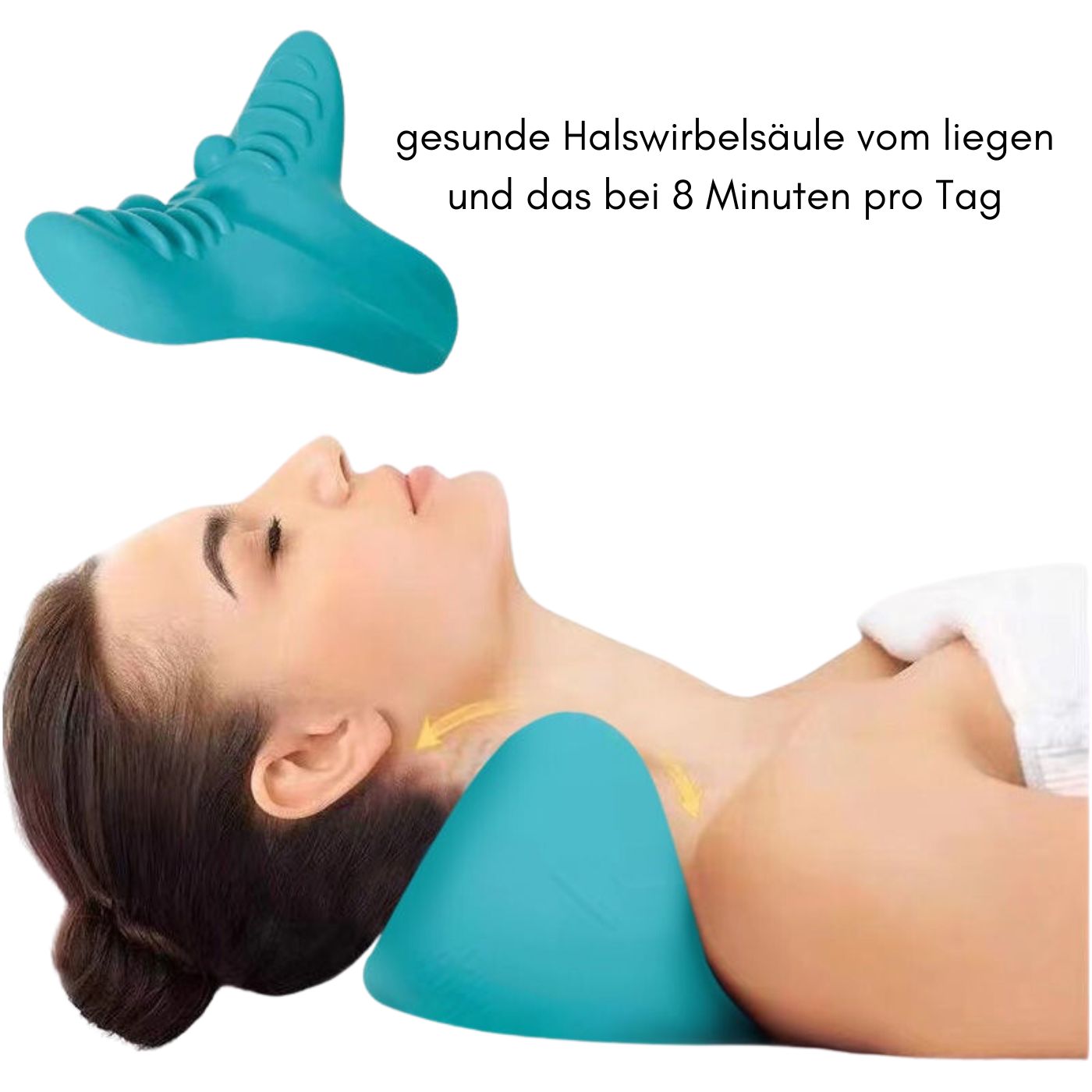 Ergonomic Neck Relief Pillow for Comfort and Support