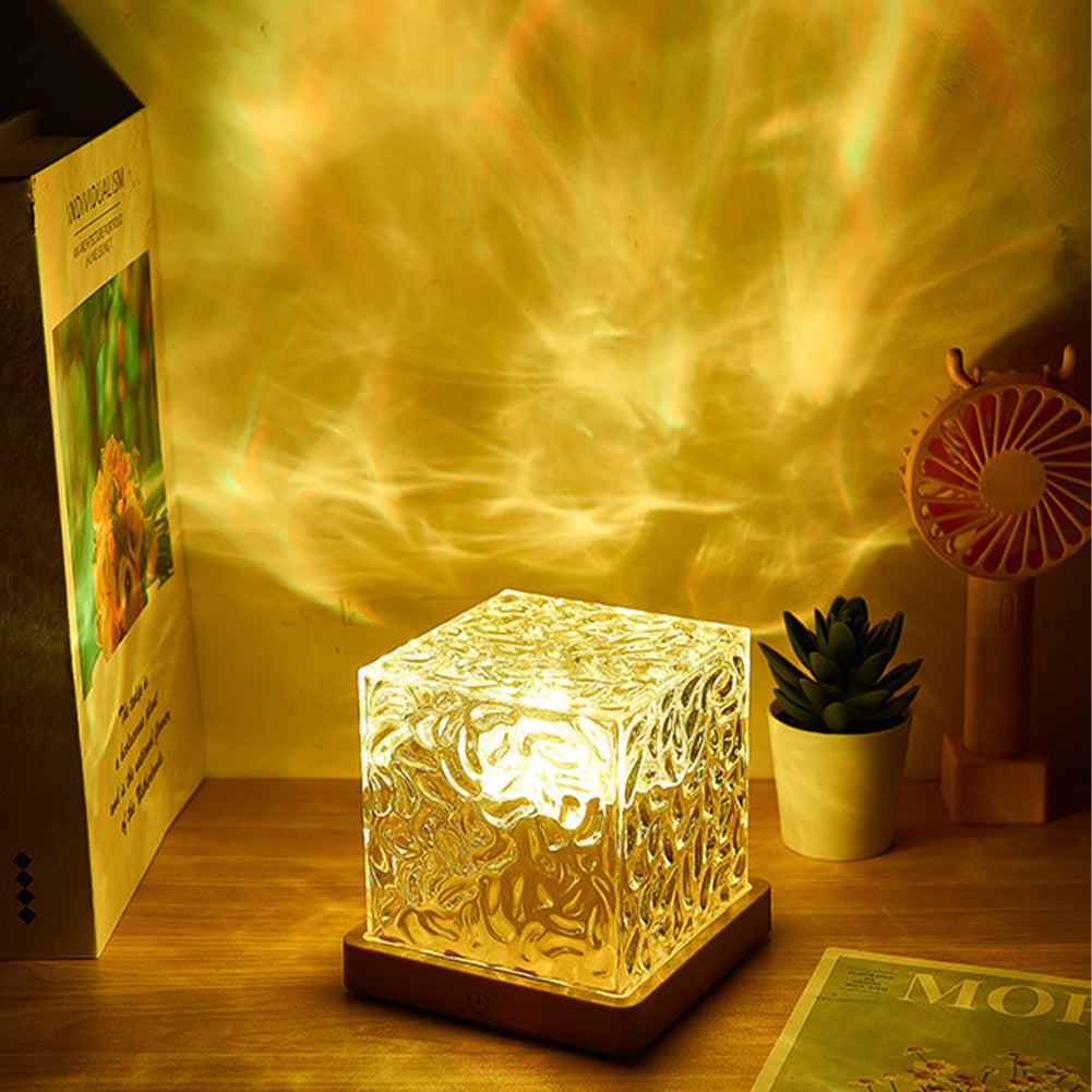 Glow Lamp with Aurora Effect