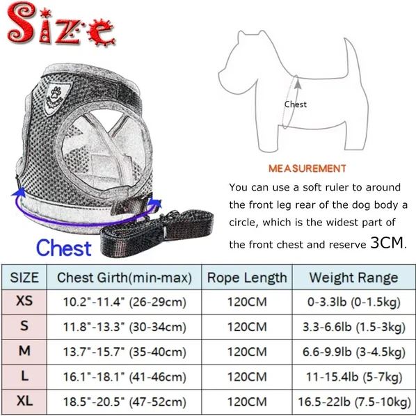 Adjustable, Breathable, Light-Up Cat Harness