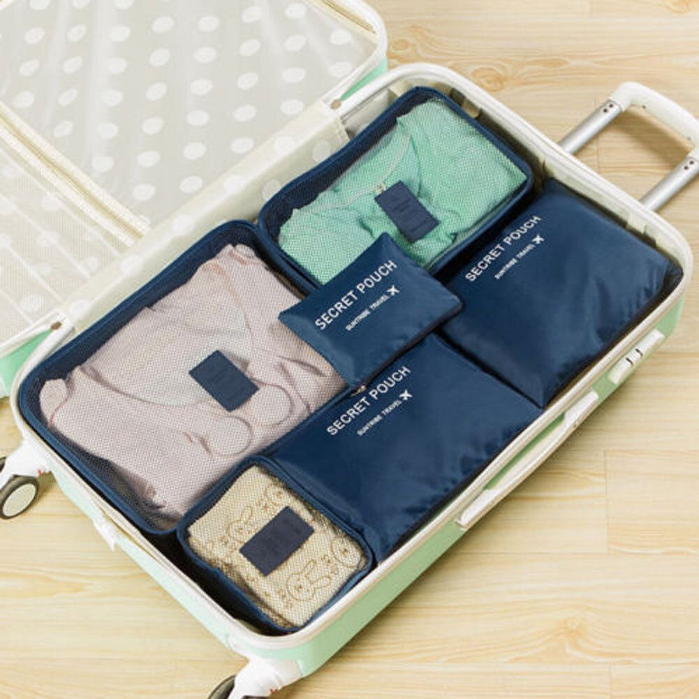 Smart Travel Organizer Set for Effortless Packing