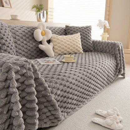 Plush Haven Sofa Protector & Accent Blanket