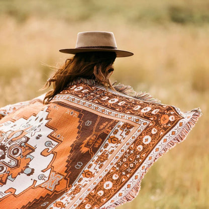 Cozy Artisan-Inspired Throw Blanket for Every Occasion