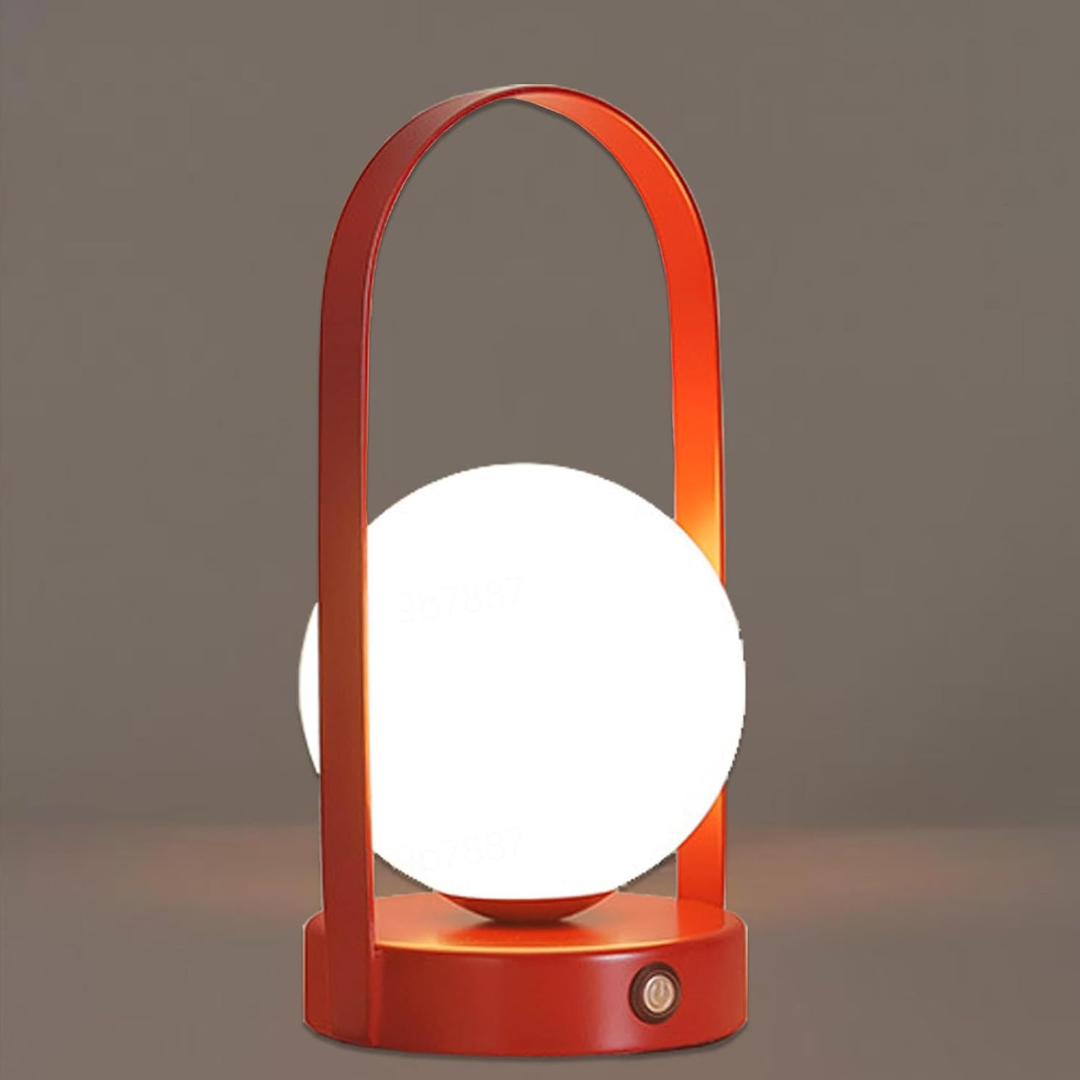 Rechargeable Wireless Table Lamp – Stainless Steel Design