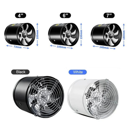 Mini Wall Fan for Home or Office – Silent AirFlow Technology