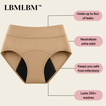 Leak-Proof Underwear 4-Pack for Maximum Comfort