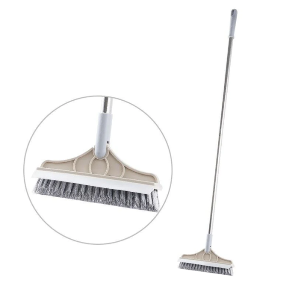 Dual-Action Floor Cleaner Brush