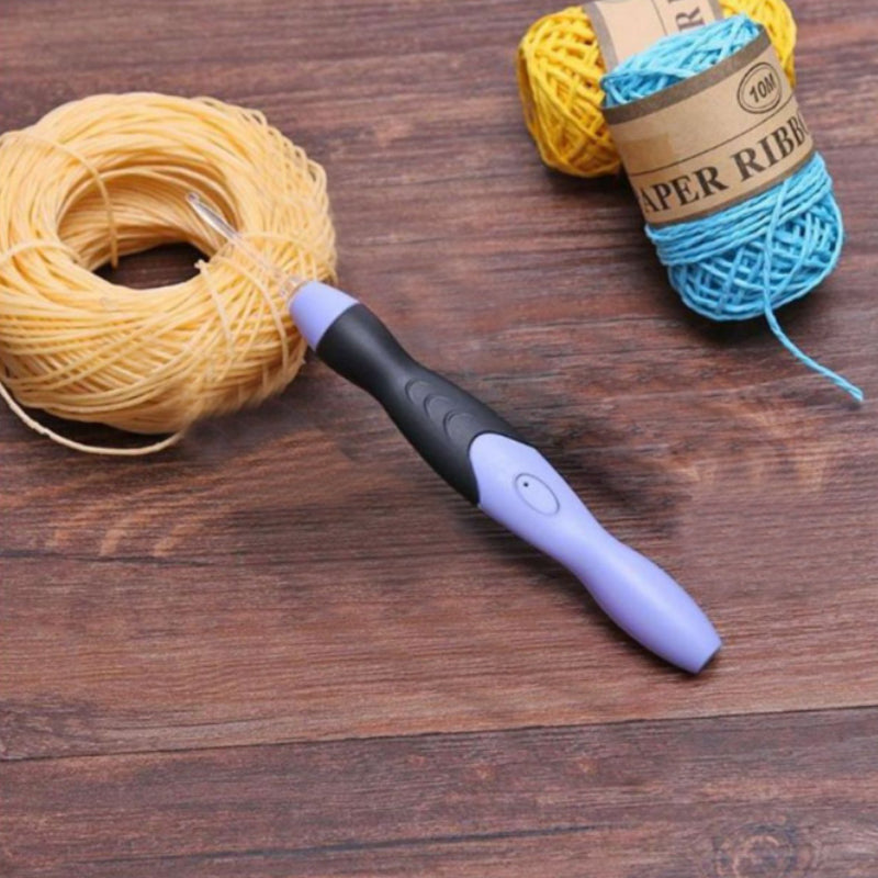 Versatile 9-in-1 Illuminated Crochet Hook Set