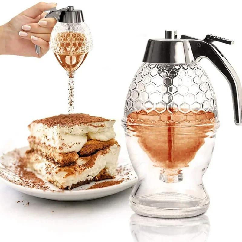 Convenient Honey Dispenser with Elegant Design