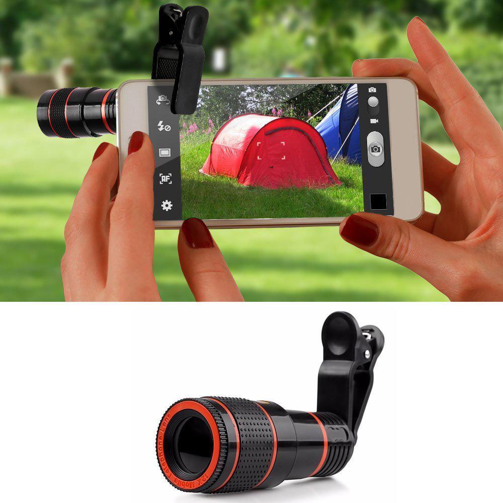 Camera Lens Kit for Phones - 12X Magnification