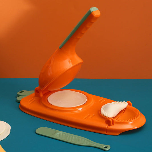 Dumpling Master: 2-in-1 Handy Mold and Press Tool