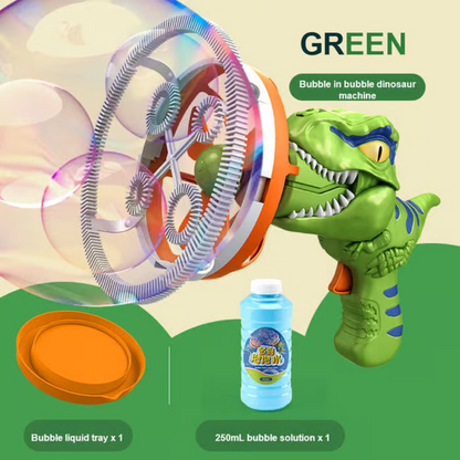 BubbleBuddy – Portable Dinosaur Bubble Blaster for Endless Fun! 🦖🫧