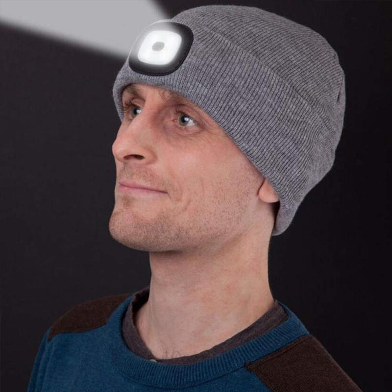Illuminate Your Adventures with a Rechargeable LED Beanie
