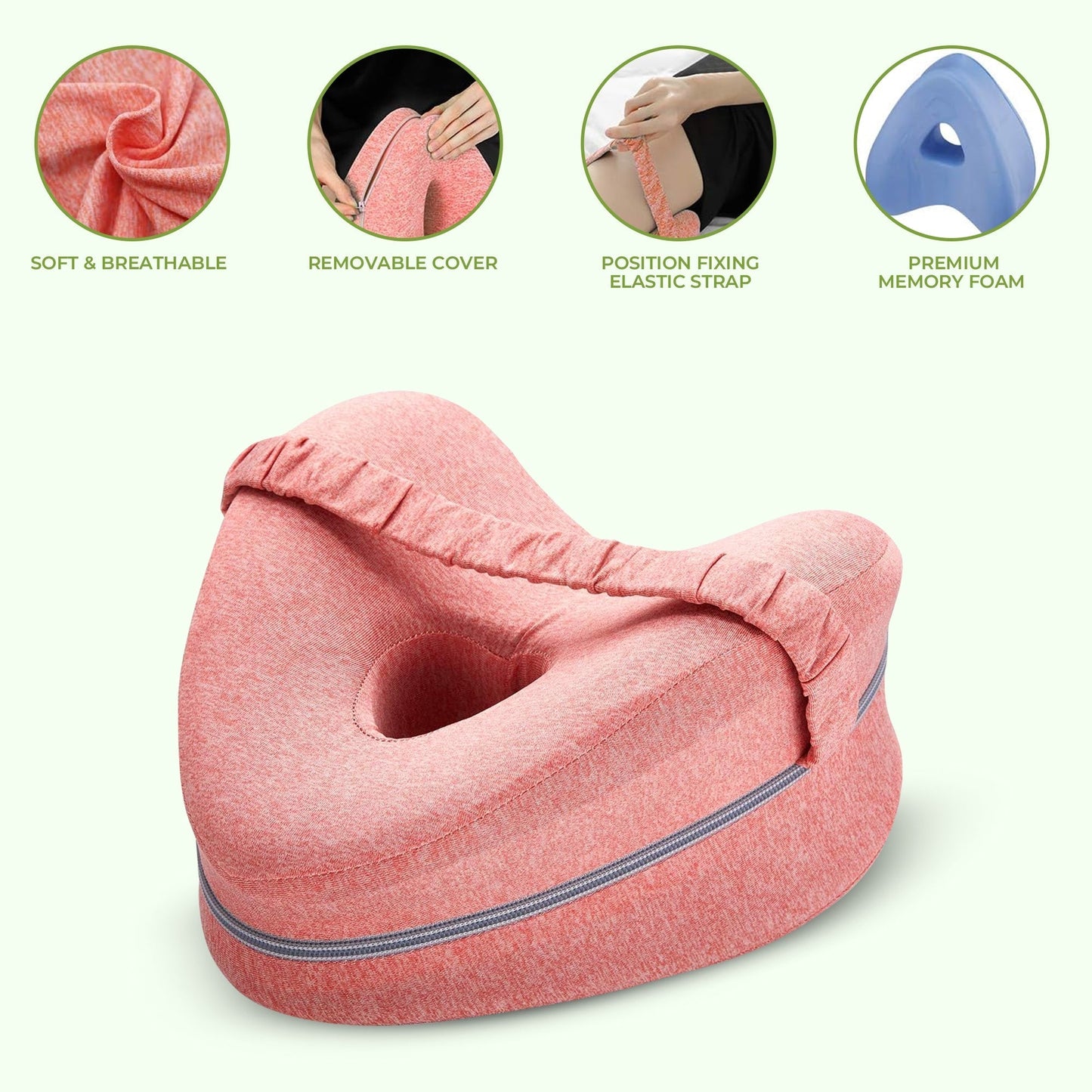 Ultimate Comfort Knee Pillow for Pain-Free Sleep